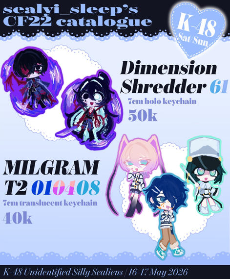 Limbus &amp; Milgram Keychains