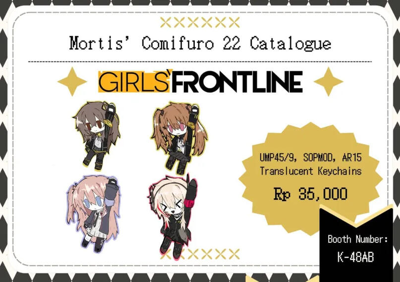 Girls' Frontline Keychains