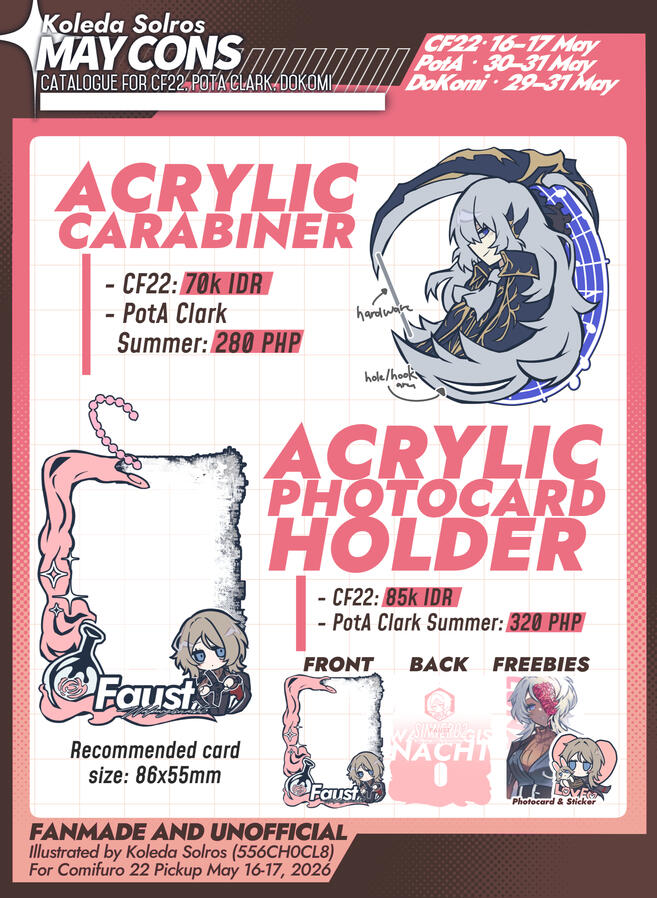 Project Moon Acrylic Goods